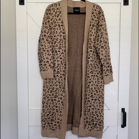 Kittenish Wild child leopard duster, size S. NWOT - Picture 2 of 2